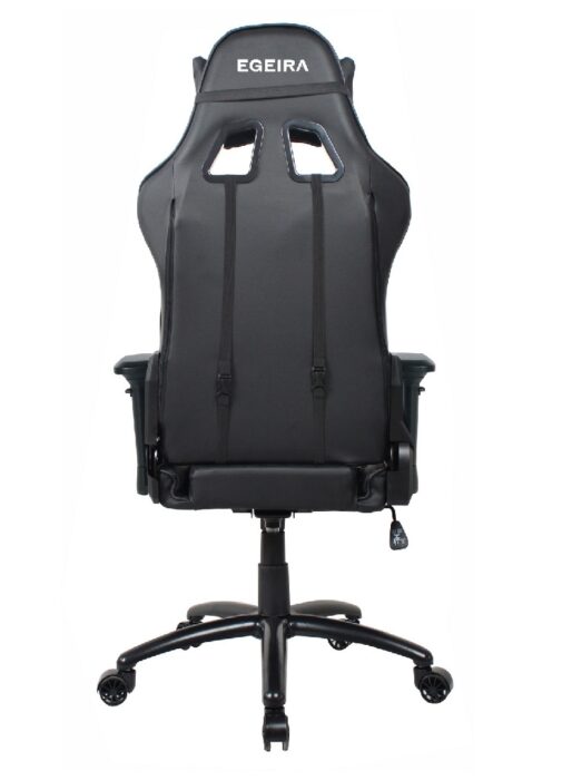 Egeira Gaming Chair (Full Black)-Y-2624