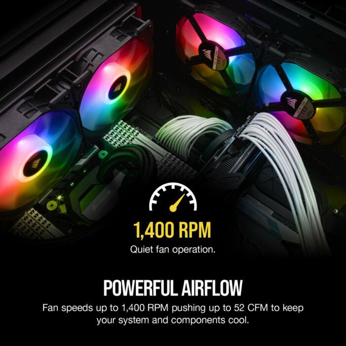 corsair SP120 RGB pro fan kit