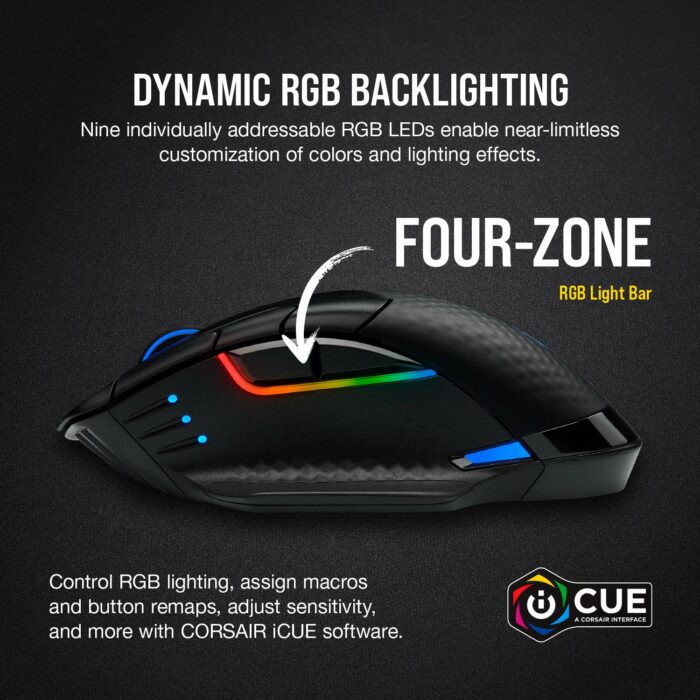 corsair mouse Dark core RGB pro SE wireless