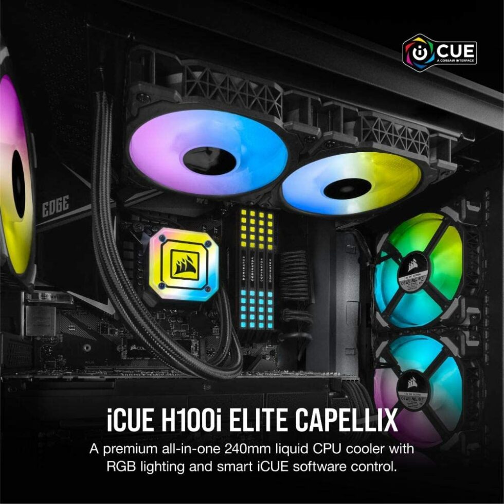 Corsair iCUE H100i Elite Capellix Liquid