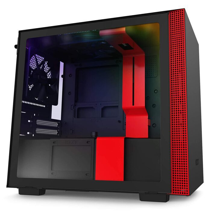 NZXT Case H210i Mini ITX Black/RED