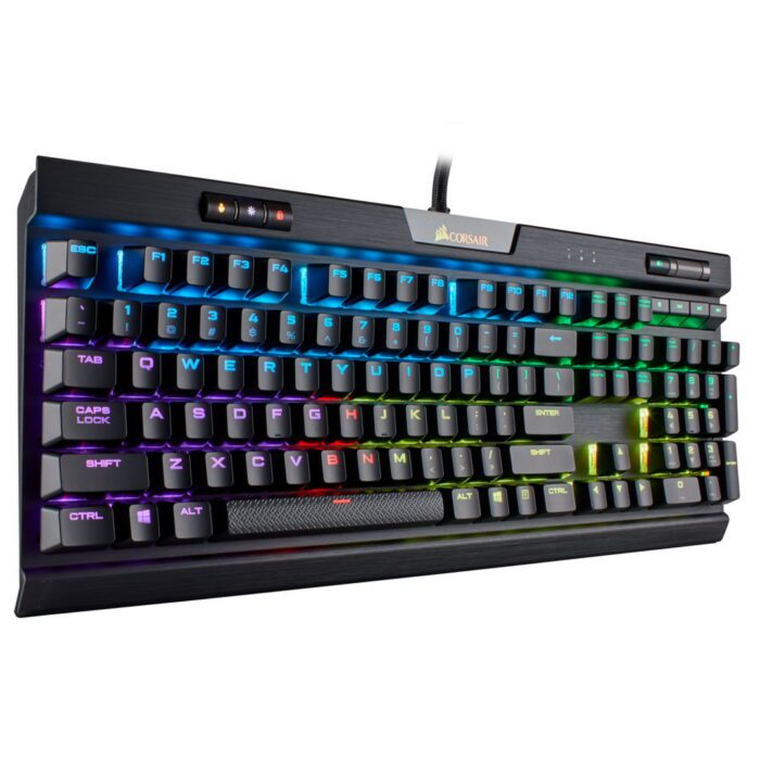 Corsair K70 RGB MK.2 Mechanical Gaming Keyboard CHERRY MX Red-CH-9109010-NA