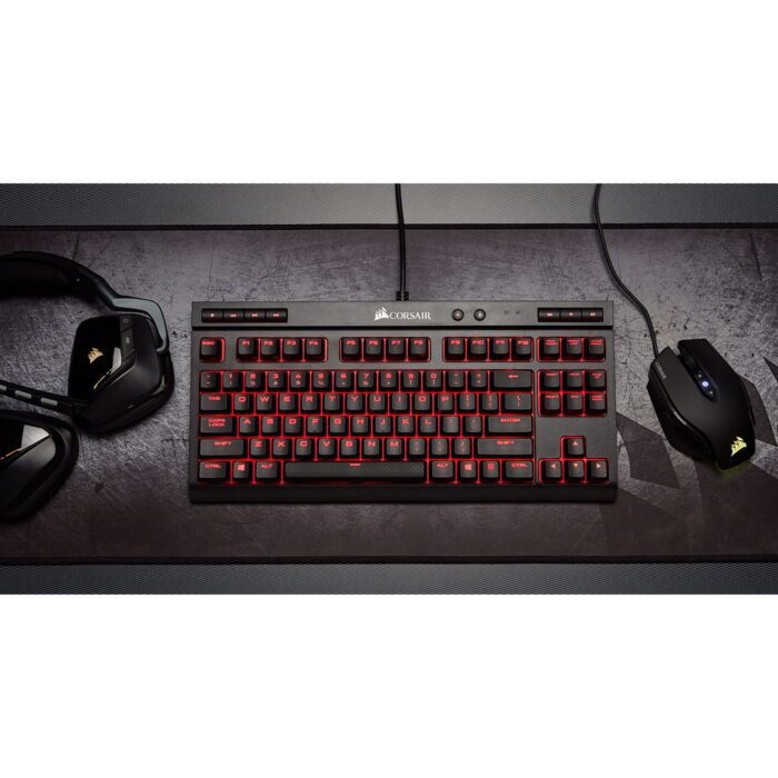 Corsair K63 Compact Mechanical Gaming Keyboard CHERRY MX Red
