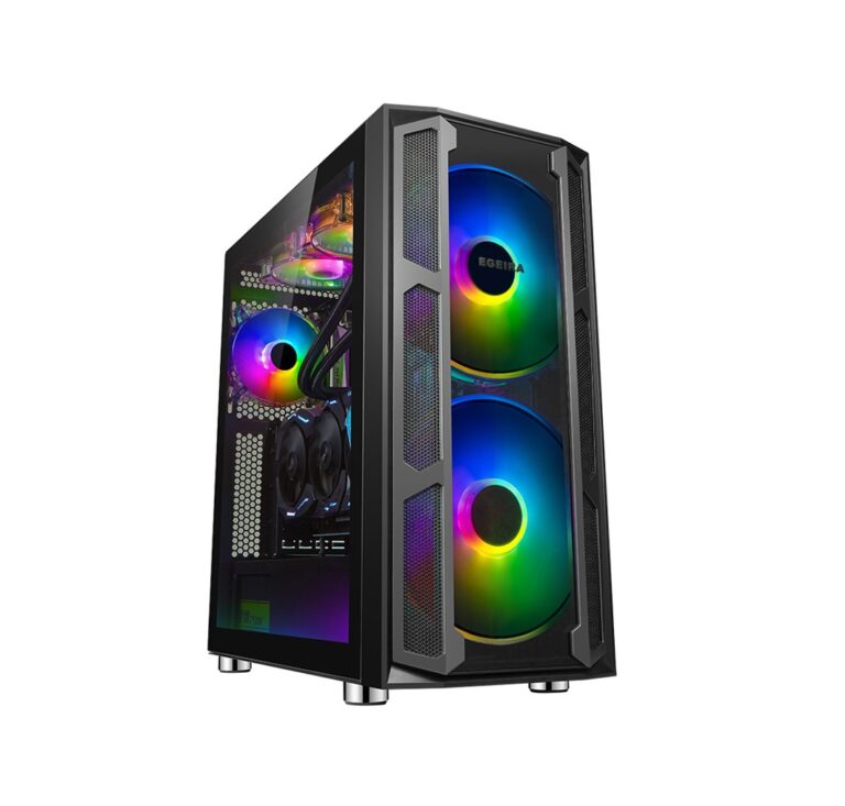 Egeira Nova Case with DOUBLE 200mm RGB Fans