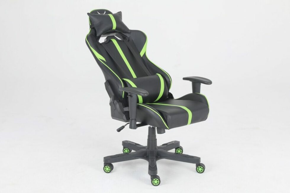 Egeira Gaming Chair Black & Light Green E-464T