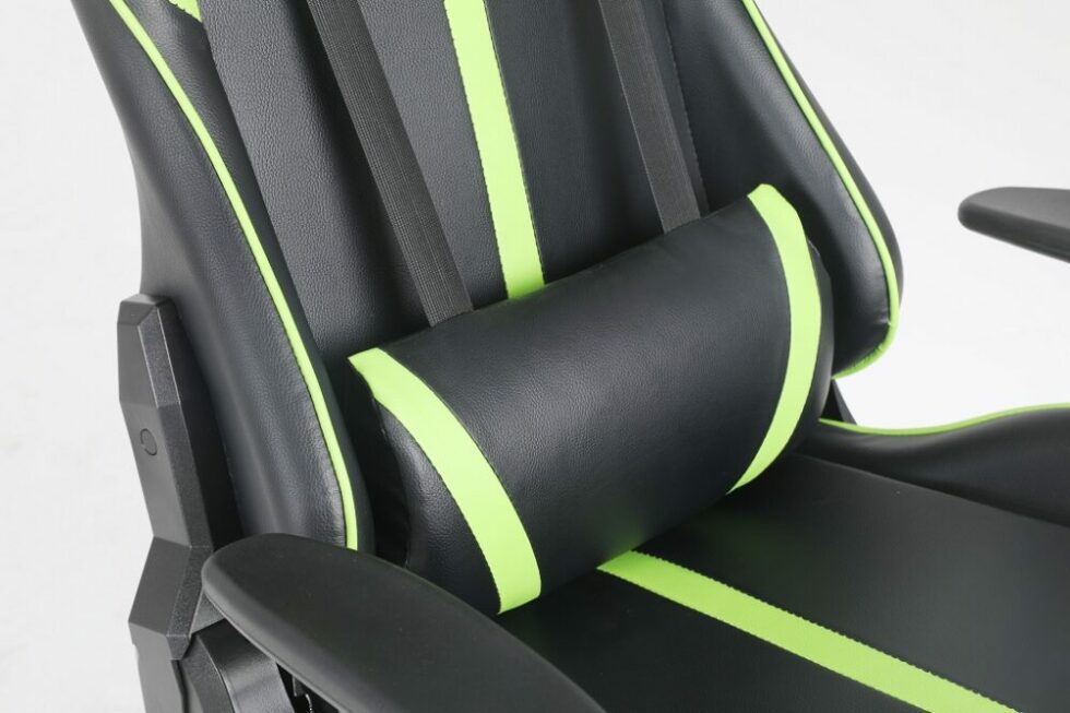 Egeira Gaming Chair Black & Light Green E-464T