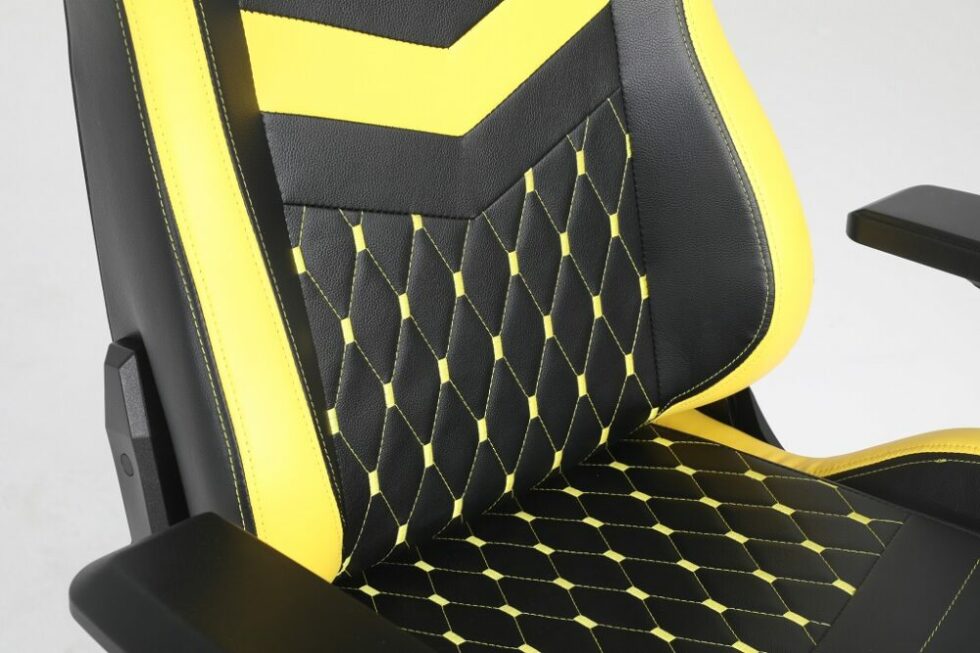 Egeira Gaming Chair Black & Yellow E-412-3
