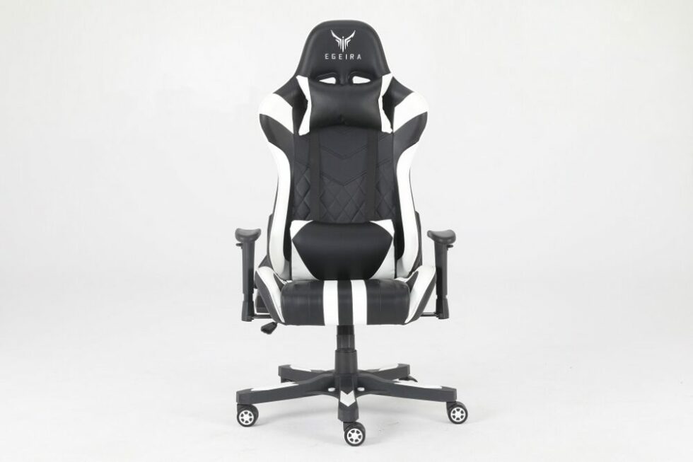 Egeira Gaming Chair Black & White E-348T