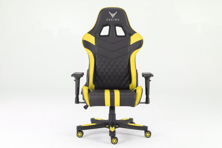 Egeira Gaming Chair Black & Yellow E-348