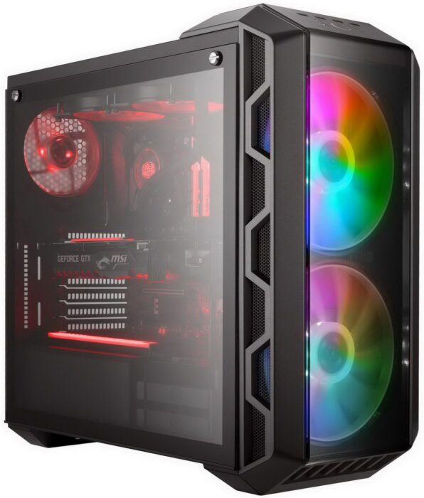 CoolerMaster MasterCase H500 ARGB Tempered Glass Mid Tower