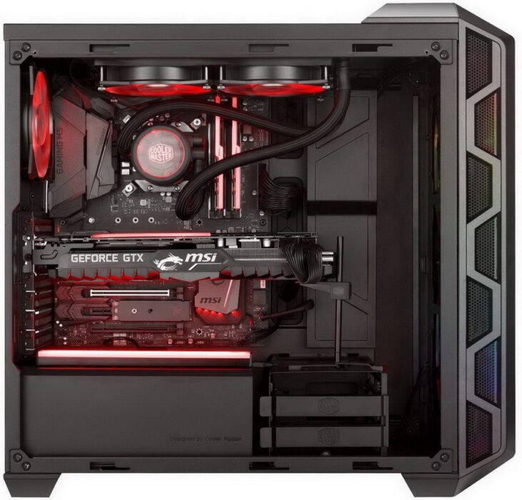 CoolerMaster MasterCase H500 ARGB Tempered Glass Mid Tower