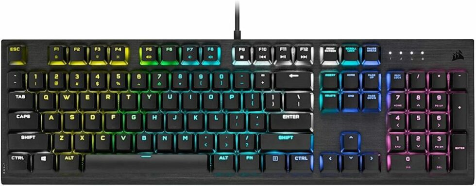 Corsair KB K60 RGB PRO Low Profile Mechanical Gaming Keyboard