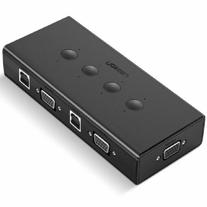 UGREEN 4-Port USB KVM Switch Box