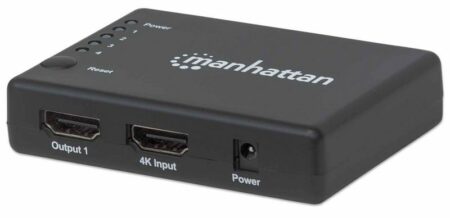 Manattan 4K Splitter, HDMI, 4x HDMI-Ports, Black-207706