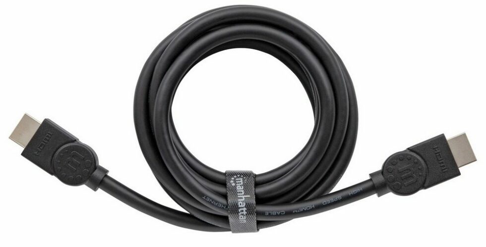 Manattan Cable Ultra HDMI with Ethernet, HDMI-Male/HDMI-Male, 8K, 2m, Black, Polybag-354080