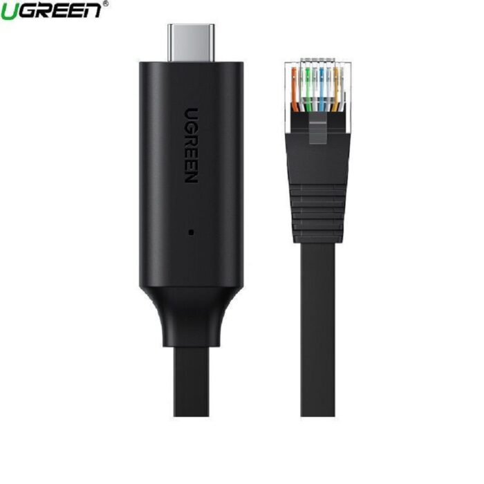 UGREEN USB-C to RJ45 Debug Cable (Black)