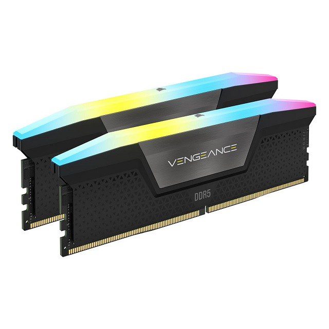 CORSAIR MEMORY VENGEANCE RGB DDR5 32GB (16*2) 6200MHZ