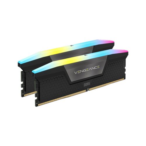 CORSAIR MEMORY VENGEANCE RGB DDR5 32GB (16*2) 5600MHZ