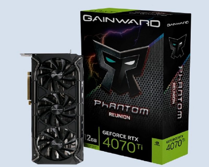 Gainward RTX4070 Ti  12GB PHANTOM REUNION DR6X Graphics Card