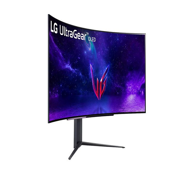 LG 45" UltraGear™ OLED Curved Gaming Monitor WQHD with 240Hz Refresh Rate 0.03ms Response Time 45GR95QE-B
