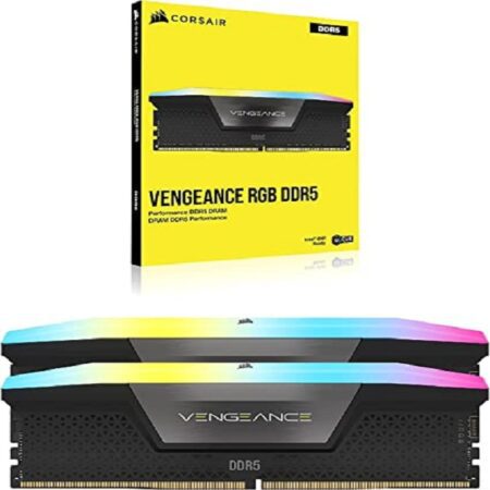 Corsair VENGEANCE® RGB 32GB (2x16GB) DDR5 DRAM 6800MT/s C40